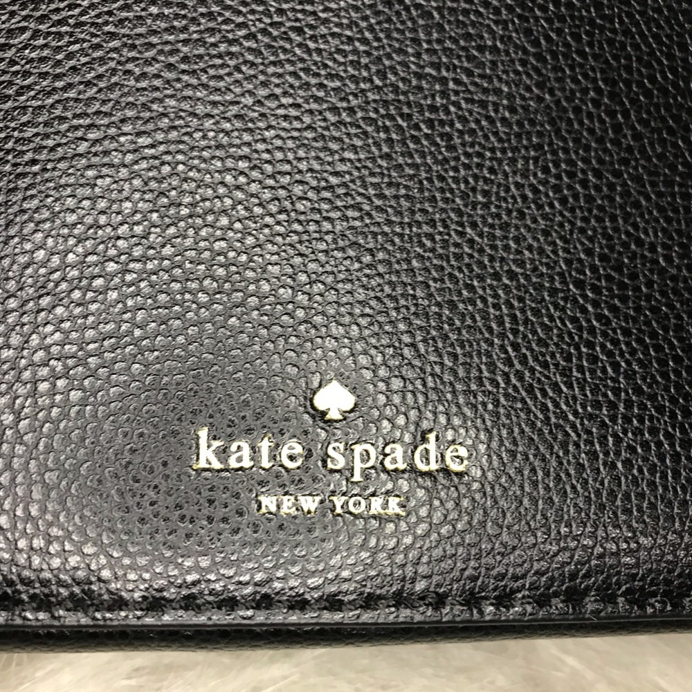 NWT Kate Spade Black Faux Fur Handle Crossbody Bag w/ Crystal Embellishments - Picture 12 of 16